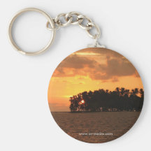 Sunset, W Coco Banderos, Kuna Yala, Panama Key Chains