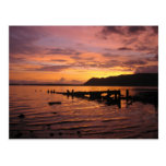 Sunset Waters Post Card