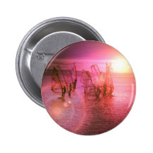 Sunset Windsurfing Button