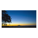 Sunset with Moon and First Star photo cards