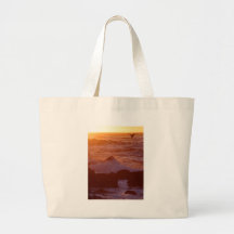Sunsets Ocean Canvas Bag