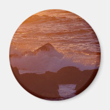 Sunsets Ocean Fridge Magnet