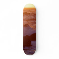 Sunsets Ocean Skate Board Deck