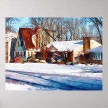 Sunshine After the Snow Poster