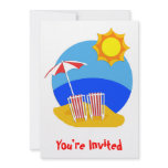 Sunshine Beach Day invitations