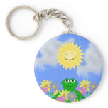 Sunshine Collection Keychain with Frog
