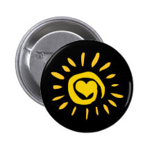 Sunshine Heart Button