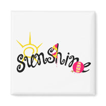 Sunshine Refrigerator Magnets