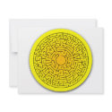Sunshine Maze invitations