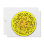 Sunshine Maze invitations