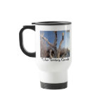 Sunshine on Frost Crystals mugs