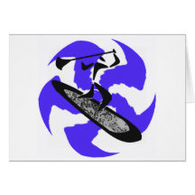 SUP BLUE BAYOU GREETING CARDS