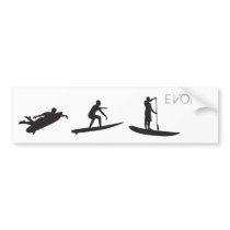 SUP Evolve Bumper Sticker