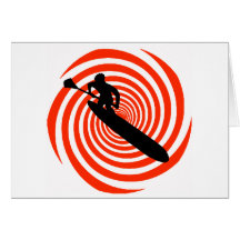 SUP SUN SPLASHED GREETING CARD