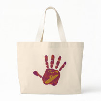 SUP THE HAND CANVAS BAG