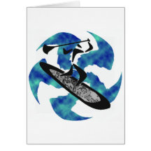 SUP WATER PATTERNED CARDS