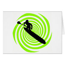 SUP WATER READY GREETING CARD