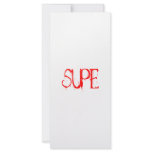 Supe rack cards