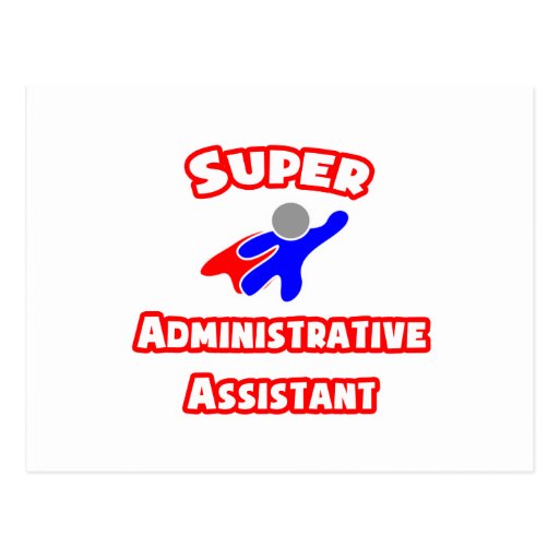 Super Administrative Assistant Postcards
