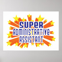 Super Administrative Assistant Posters