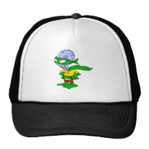Super Alien Man Trucker Hat