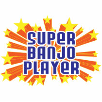 Super Banjo Player Cut Outs