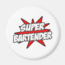 Super Bartender Magnet