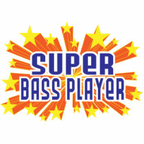 Super Bass Player Photo Cutout