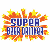 Super Beer Drinker Photo Cutouts