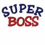 Super Boss Embroidered Polo Shirt embroidered shirts