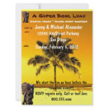 Super Bowl Party Luau Personalized Invitation