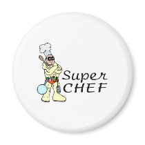 Super Chef Fridge Magnets