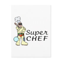Super Chef Postcard