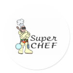 Super Chef stickers