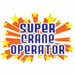 Super Crane Operator photo sculptures