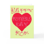 Super cute Custom Mother's Day card