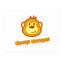 Super Cute Monkey Postcards