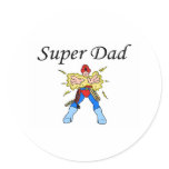 Super Dad (Electric) stickers