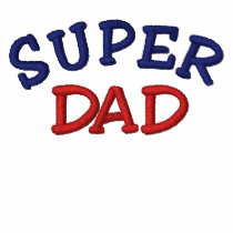 Super DAD Embroidered Polo Shirt - Customised