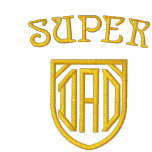 Super Dad embroidered shirts