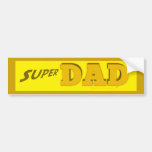 Super Dad for Father Bumper Sticker