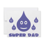 super dad icon invitations