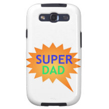 Super Dad In Color Samsung Galaxy SIII Cases