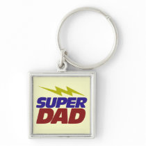 Super Dad Key Chains