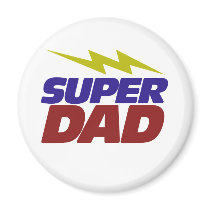 Super Dad Magnets