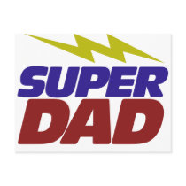 Super Dad Postcards