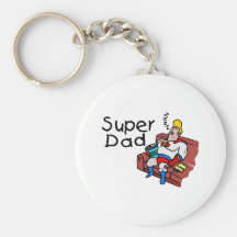 Super Dad (Sleeping) Key Chain