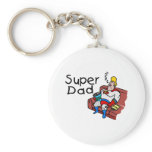 Super Dad (Sleeping) keychains