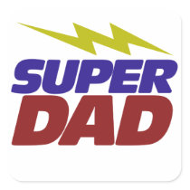 Super Dad Sticker
