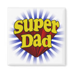 Super Dad, Superhero Red/Yellow/Blue magnets